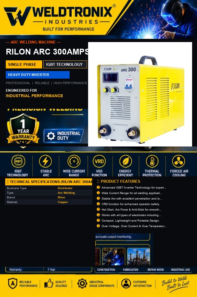 Rilon ARC 300a - Welding Machine