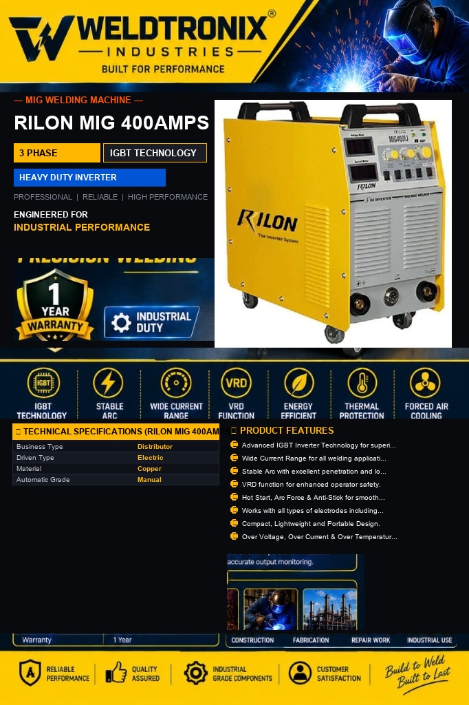 Rilon MIG 400a Welder
