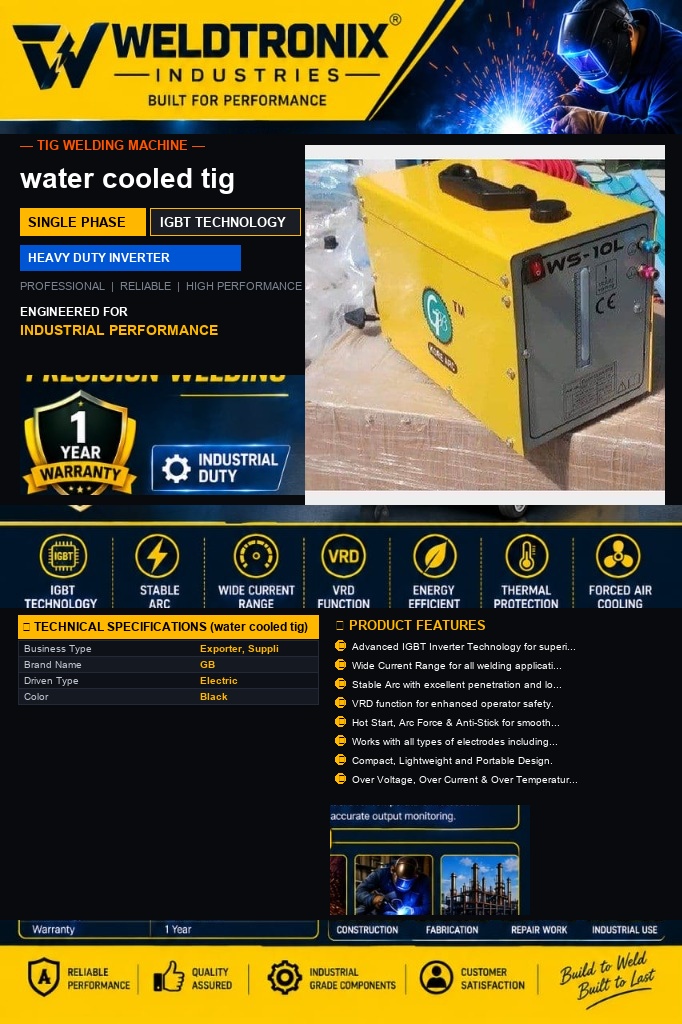 Water Cooled TIG Welder